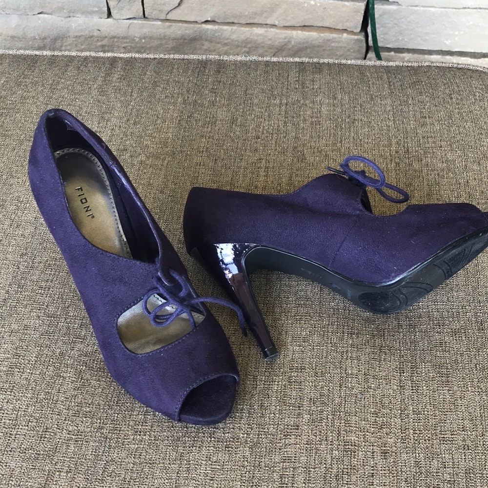 Purple FIONI 3” heels